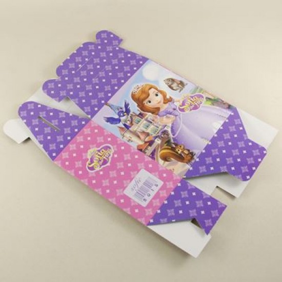 Prenses Sofia Parti Karton Çanta 17 Cm X 10 Cm