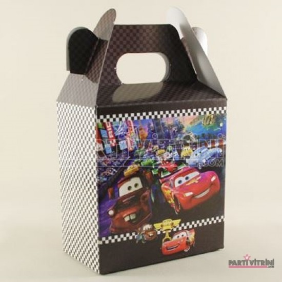 Şimşek Mc Queen Arabalar Parti Karton Çanta 17 Cm X 10 Cm