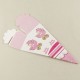 Kız Bebek Pembe Baby Shower Şeker Külahı 12x4 cm 10 Adet
