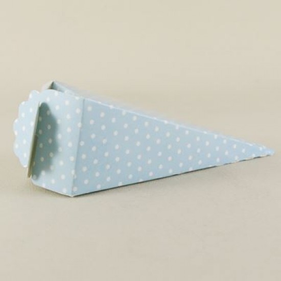 Mevlüt Külahı Düz Mavi Puantiyeli 12.5x4.5 cm 10 Adet