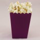 Mor Popcorn Kovası 8 Adet Parti Malzemeleri