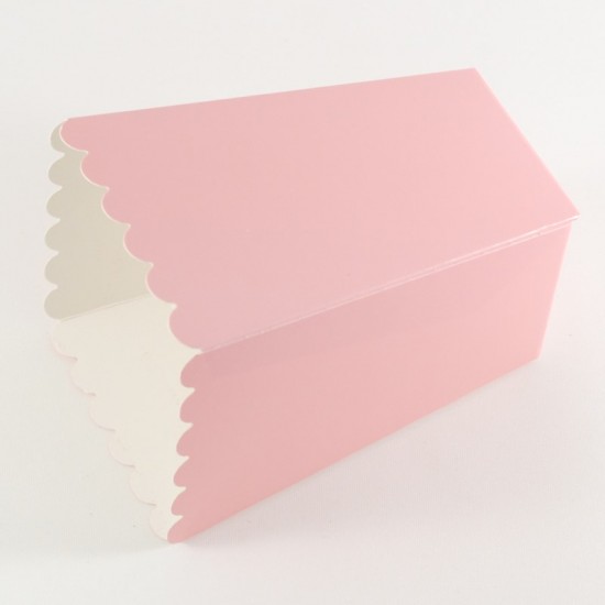 Pembe Popcorn Kovası 8 Adet Parti Malzemeleri