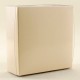 Krem Rengi Asetat Kapaklı Karton Kutu 8x8x3 Cm