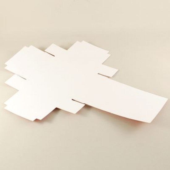 Kırmızı Puantiyeli Asetat Kapaklı Karton Kutu 8x8x3 Cm