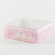 Kız Bebek Baby Shower Kuzulu Asetat Kapaklı Kutu 8x8x3 Cm