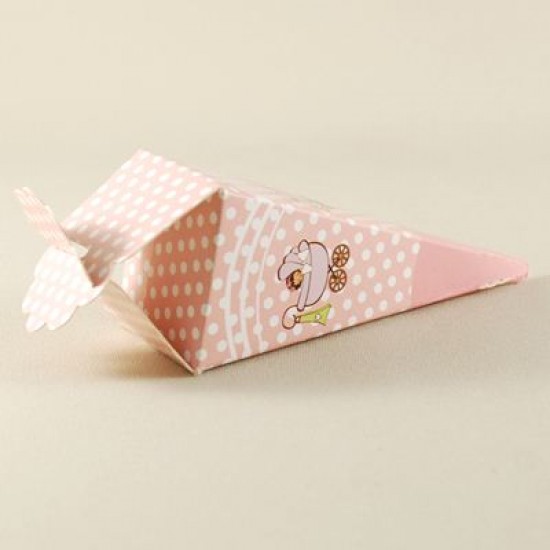 Mevlüt Külahı Pembe Bebek Puseti Resimli 11x4 cm 10 Adet