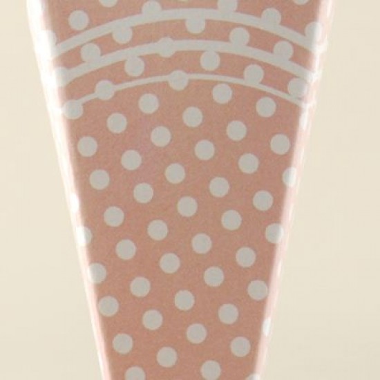 Mevlüt Külahı Pembe Beyaz Puantiyeli 11x4 cm 10 Adet