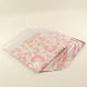 Pembe Kalp Figürlü Metalize Hediye Paketi 12 X 17 Cm 100 Adet