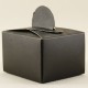 Siyah Karton Lokum Kutusu 5x4.5x3 Cm