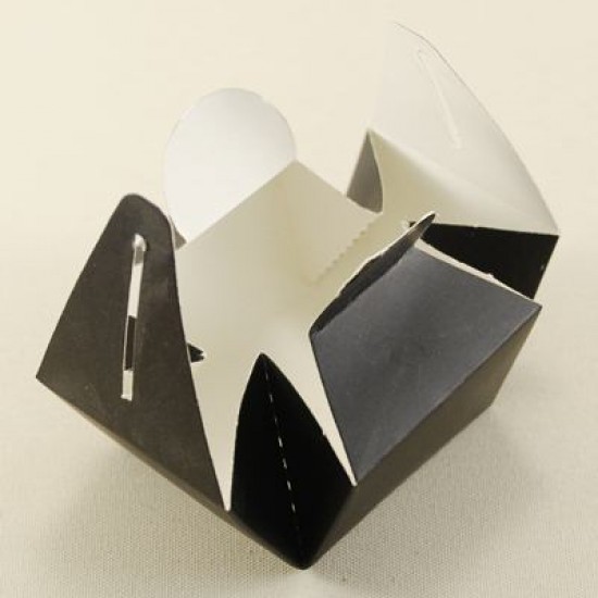 Siyah Karton Lokum Kutusu 5x4.5x3 Cm