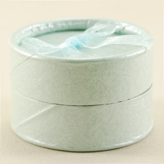 Su Yeşili Yuvarlak Şeker Ve Yüzük Kutusu 5.5x3.5 cm