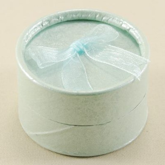 Su Yeşili Yuvarlak Şeker Ve Yüzük Kutusu 5.5x3.5 cm