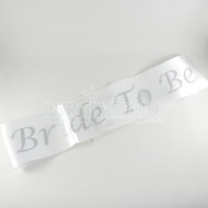 Bride To Be Beyaz Bekarlığa Veda Kuşak