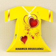 Kaftan Figürlü Kutu Kına Paketi 100 Adet