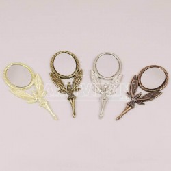 Melek Figürlü Metal Ayna 4.5X10.5 Cm