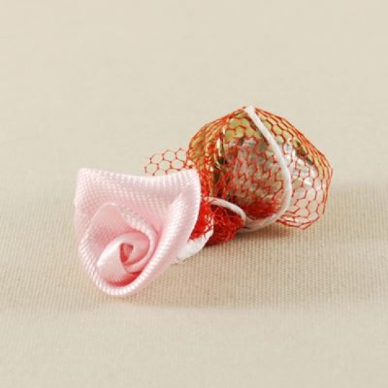 Renkli Güllü Kına Kutusu 100 Adet