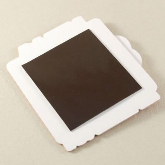 İyiki Doğdun Çiçekli Mickey Mouse Kırmızı Üzerine Beyaz Puantiyeli Magnetli Fotoğraf Çerçevesi