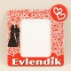 Evlendik Magnetli Fotoğraf Çerçevesi