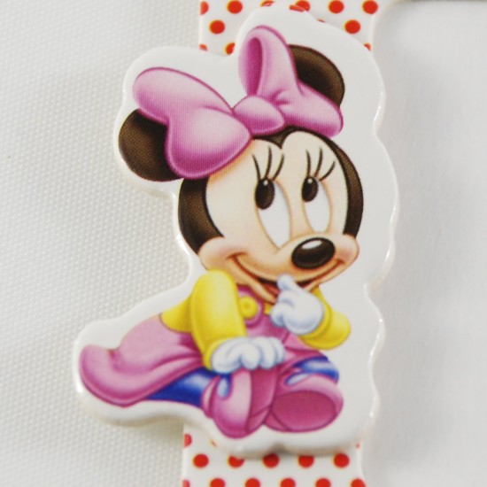 İyiki Doğdun Bebek Minnie Mouse Magnetli Fotoğraf Çerçevesi