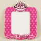 İyiki Doğdun Prenses Taçlı Pembe Magnetli Fotoğraf Çerçevesi