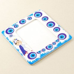 Sünnet Hatırası Uçurtmalı Magnetli Fotoğraf Çerçevesi