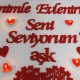 Benimle Evlenir misin? Evlilik Teklifi Masa Seti
