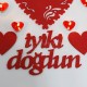 Doğum Günün Kutlu Olsun Kalpli Masa Seti