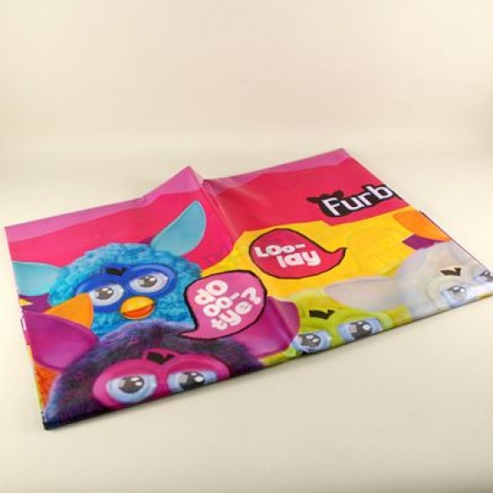 Furby Resimli Lisanslı Parti Masa Örtüsü