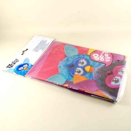Furby Resimli Lisanslı Parti Masa Örtüsü