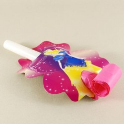 Prenses Temalı Düdüklü Kaynana Dili Seti 6 lı