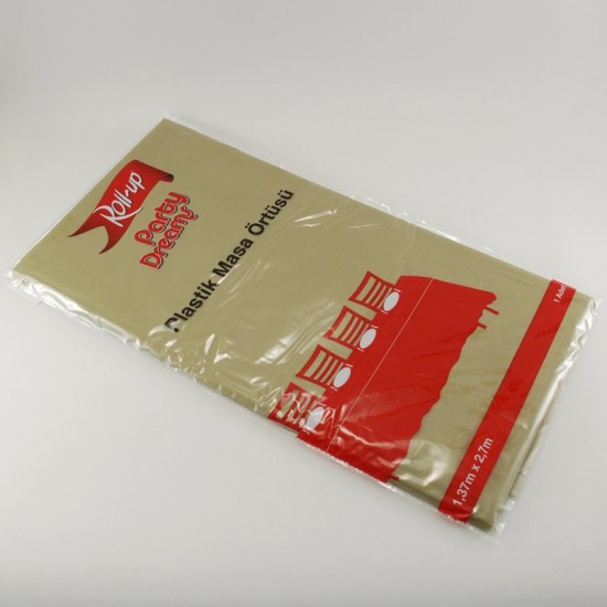 Altın Renk (Gold) Parti Masa Örtüsü