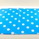 Mavi Beyaz Puantiyeli Parti Masa Örtüsü