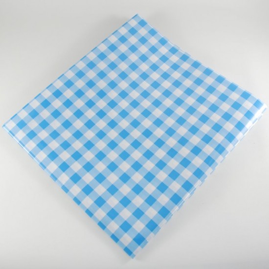 Mavi Pötikareli Parti Masa Örtüsü 100x180 cm