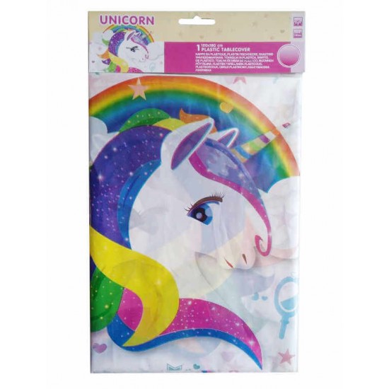 Unicorn Temalı Parti Masa Örtüsü