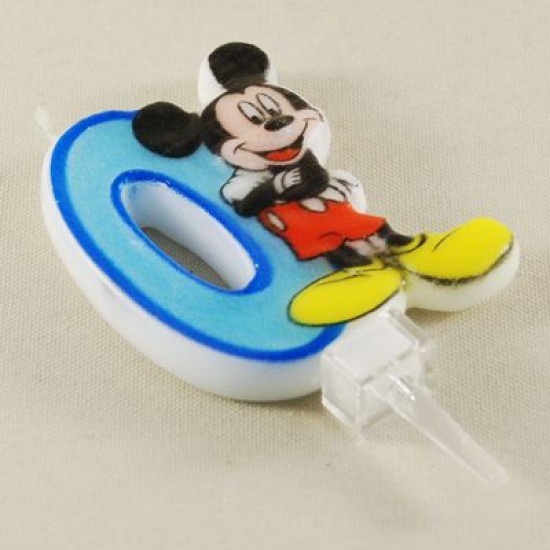 Mavi Üç Boyutlu Mickey Mouse Mumu (0 Rakamlı)