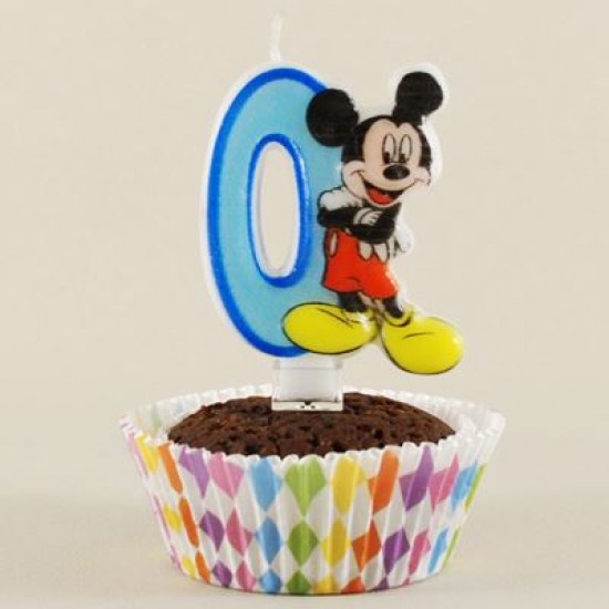 Mavi Üç Boyutlu Mickey Mouse Mumu (0 Rakamlı)