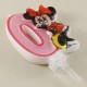 Pembe Üç Boyutlu Minnie Mouse Mumu 0 Rakamlı