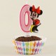 Pembe Üç Boyutlu Minnie Mouse Mumu 0 Rakamlı