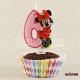 Pembe Üç Boyutlu Minnie Mouse Mumu 6 Rakamlı
