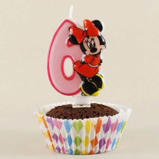 Pembe Üç Boyutlu Minnie Mouse Mumu 6 Rakamlı
