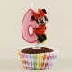 Pembe Üç Boyutlu Minnie Mouse Mumu 6 Rakamlı