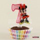 Pembe Üç Boyutlu Minnie Mouse Mumu 7 Rakamlı