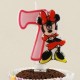 Pembe Üç Boyutlu Minnie Mouse Mumu 7 Rakamlı