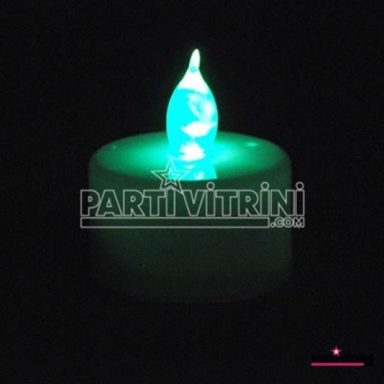 Pilli Dekoratif Mum Küçük Boy