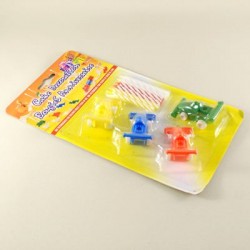 Yarış Arabası Mum Seti