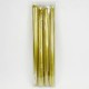 Gold (Altın) Renk Şamdan Mumu 4 Adet 24 Cm