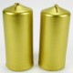 Gold Renk Dekoratif Mumlar 2 Adet 7.5 Cm