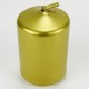 Gold Renk Mini Boy Dekoratif Mumlar 4 Adet