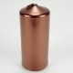 Rose Gold Renk Dekoratif Mumlar 2 Adet 7.5 Cm