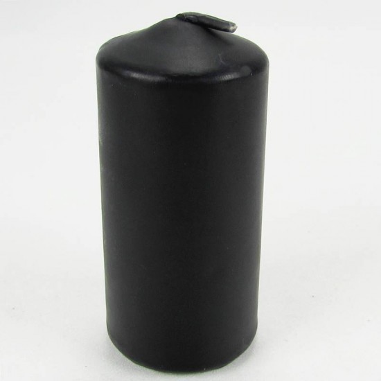 Siyah Renk Dekoratif Mumlar 2 Adet 7.5 Cm